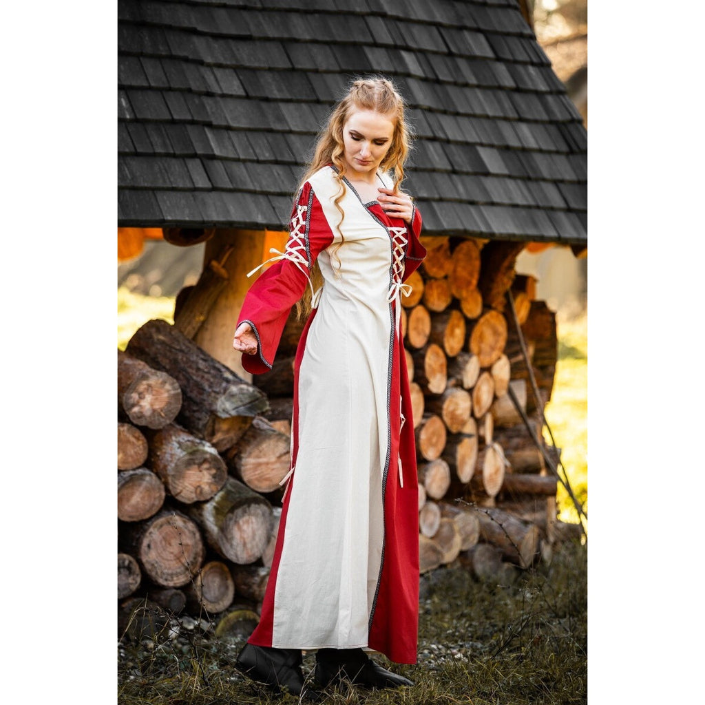 Product image Medieval Dress Amalia beige-red