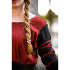 Imagen del producto Vestido medieval Dorell rojo y negro
