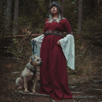Imagen del producto Vestido medieval Yala rojo