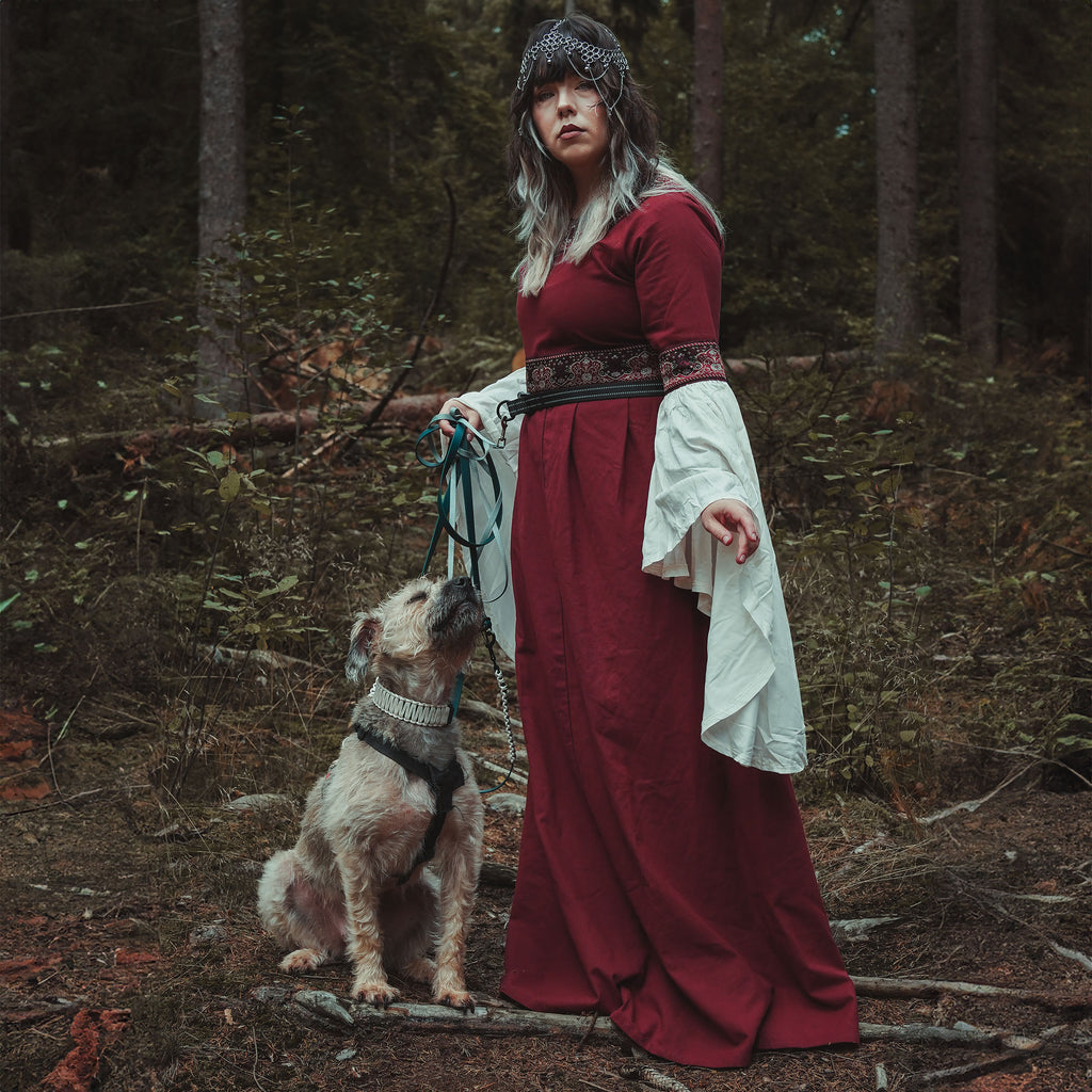 Imagen del producto Vestido medieval Yala rojo