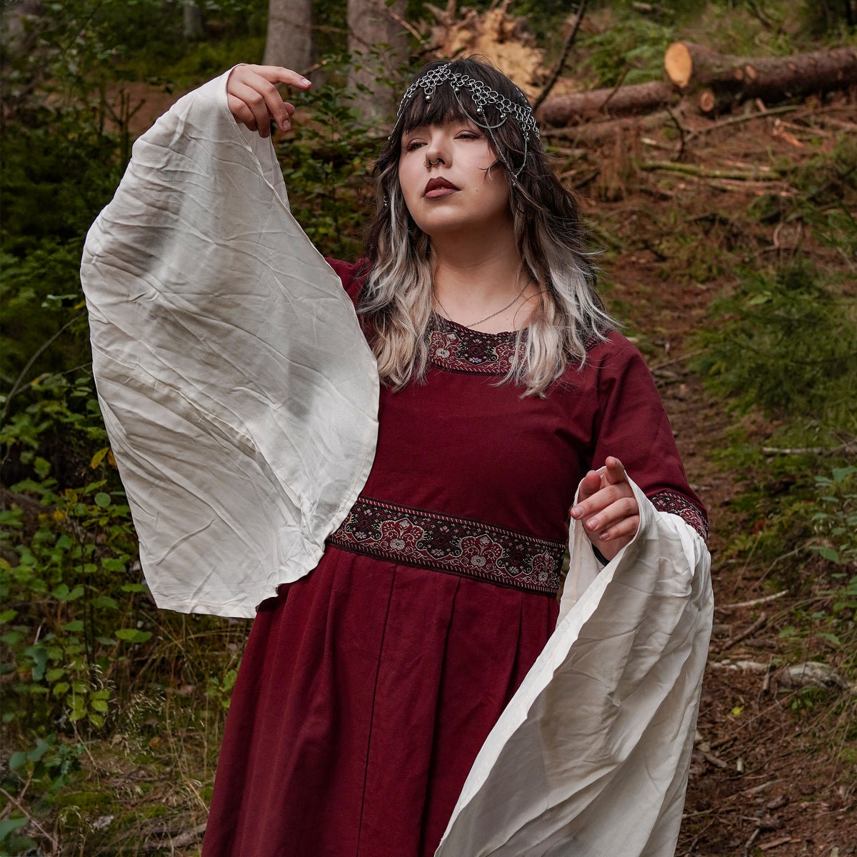 Imagen del producto Vestido medieval Yala rojo