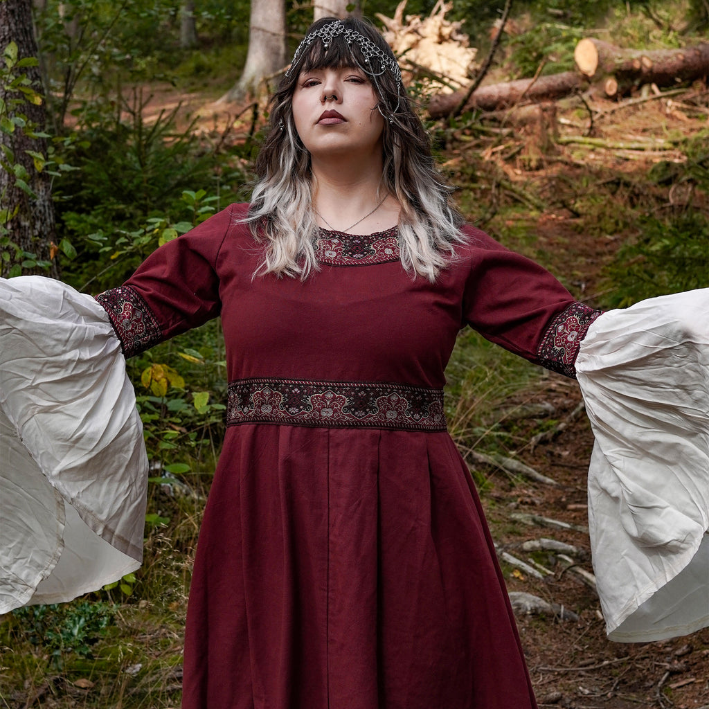 Imagen del producto Vestido medieval Yala rojo