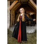 Imagen del producto Vestido medieval Medusa negro-rojo