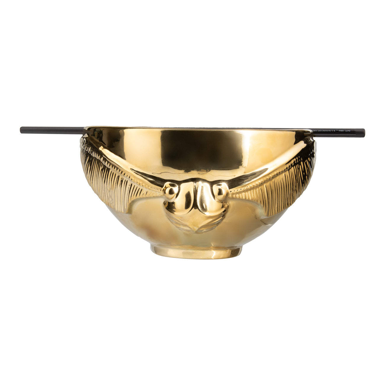 Imagen del producto Harry Potter - Cuenco de ramen Snitch Dorada con palillos