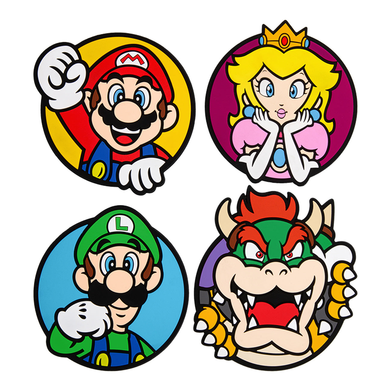 Imagen del producto Super Mario - Posavasos Personajes Set de 4