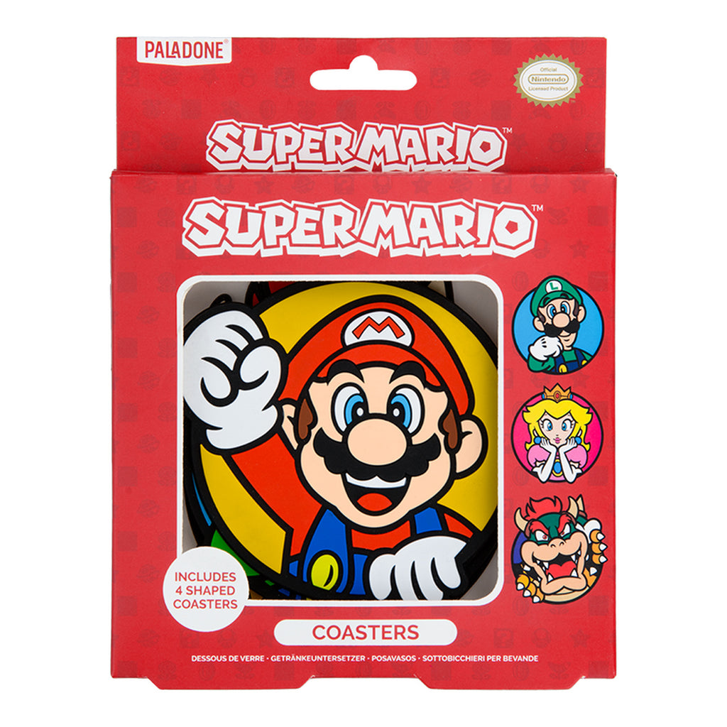 Imagen del producto Super Mario - Posavasos Personajes Set de 4