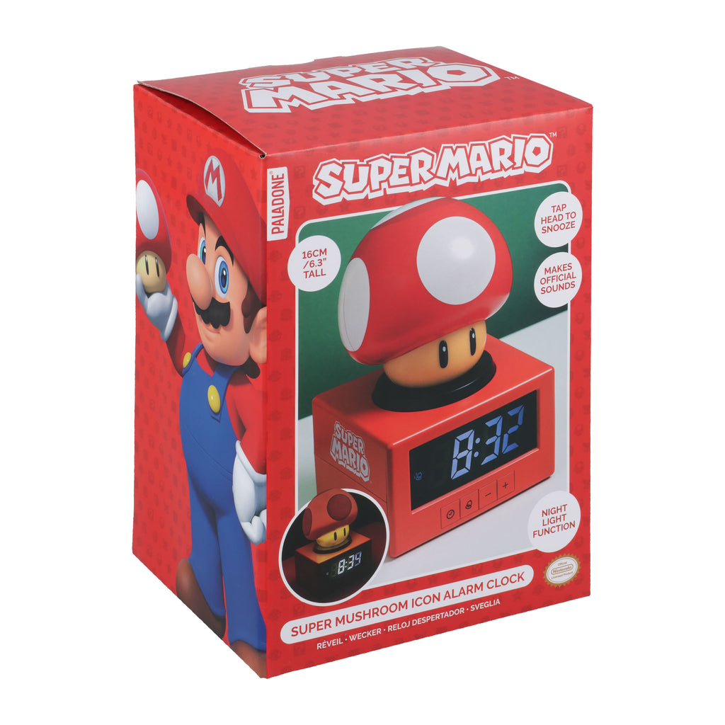 Imagen del producto Super Mario - Reloj Despertador Súper Hongo
