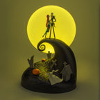 Imagen del producto Pesadilla antes de Navidad - Lámpara de mesa diorama Jack y Sally