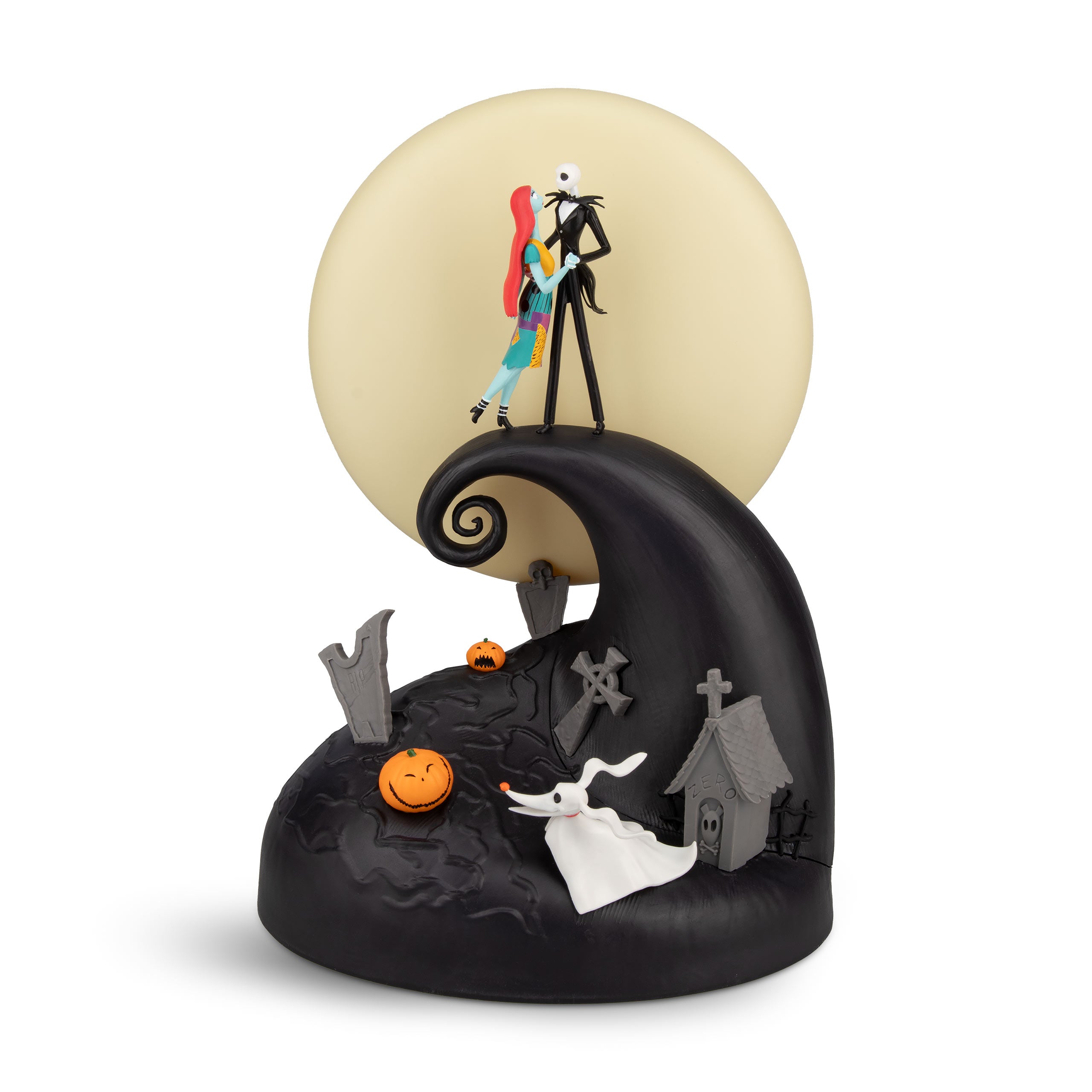 Imagen del producto Pesadilla antes de Navidad - Lámpara de mesa diorama Jack y Sally