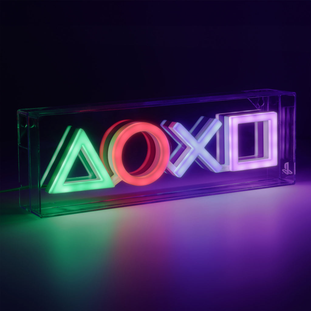 Imagen del producto PlayStation - Lámpara de mesa neón símbolos