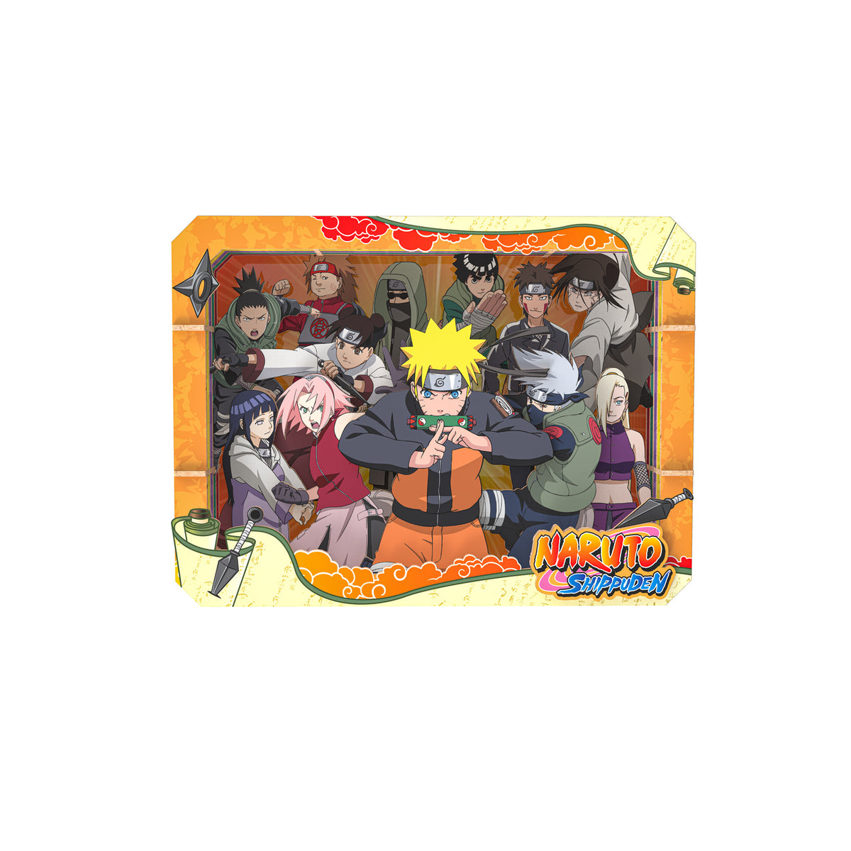 Imagen del producto Naruto Shippuden - Marco de galería de madera Grupo