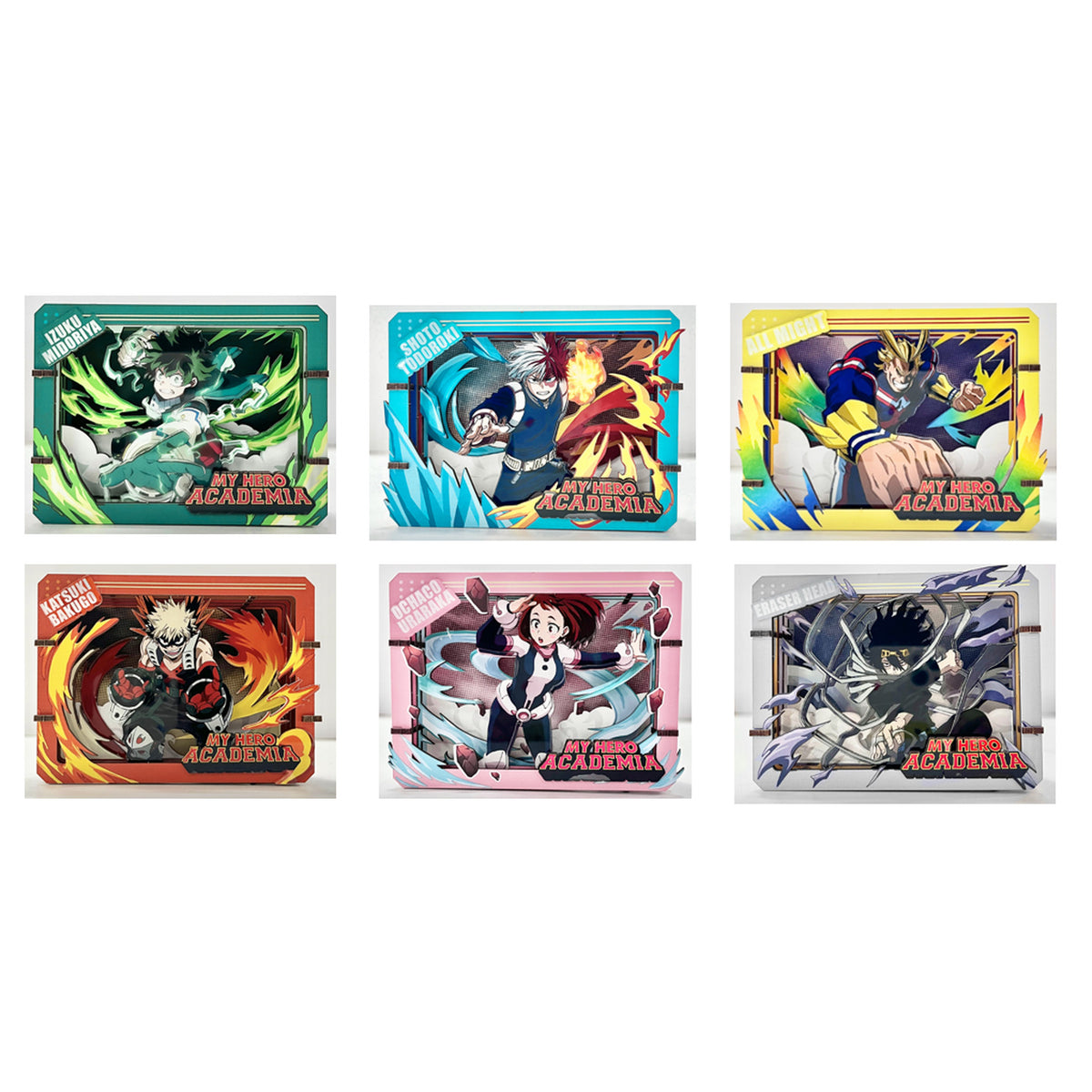 Imagen del producto My Hero Academia - Characters Mystery Mini cuadro de madera