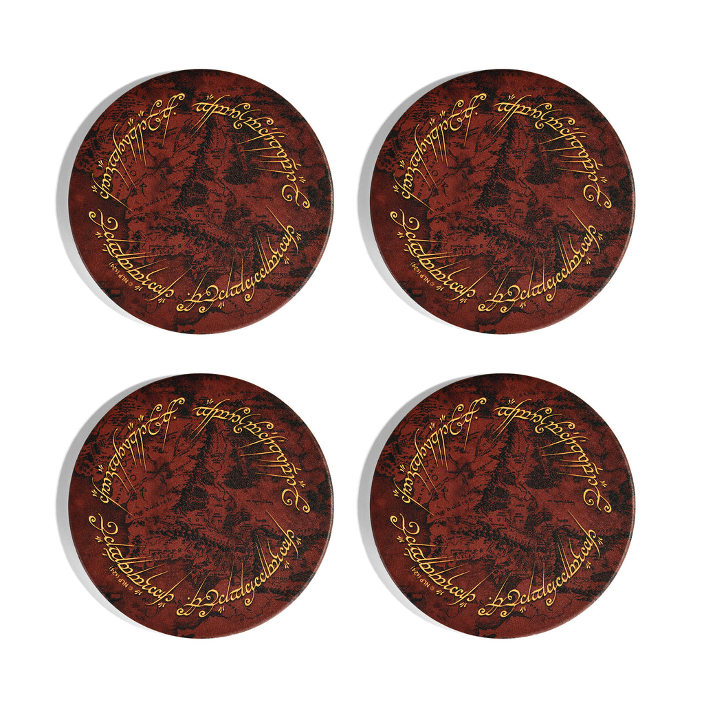 Imagen del producto El Señor de los Anillos - Set de 4 posavasos El Anillo Único