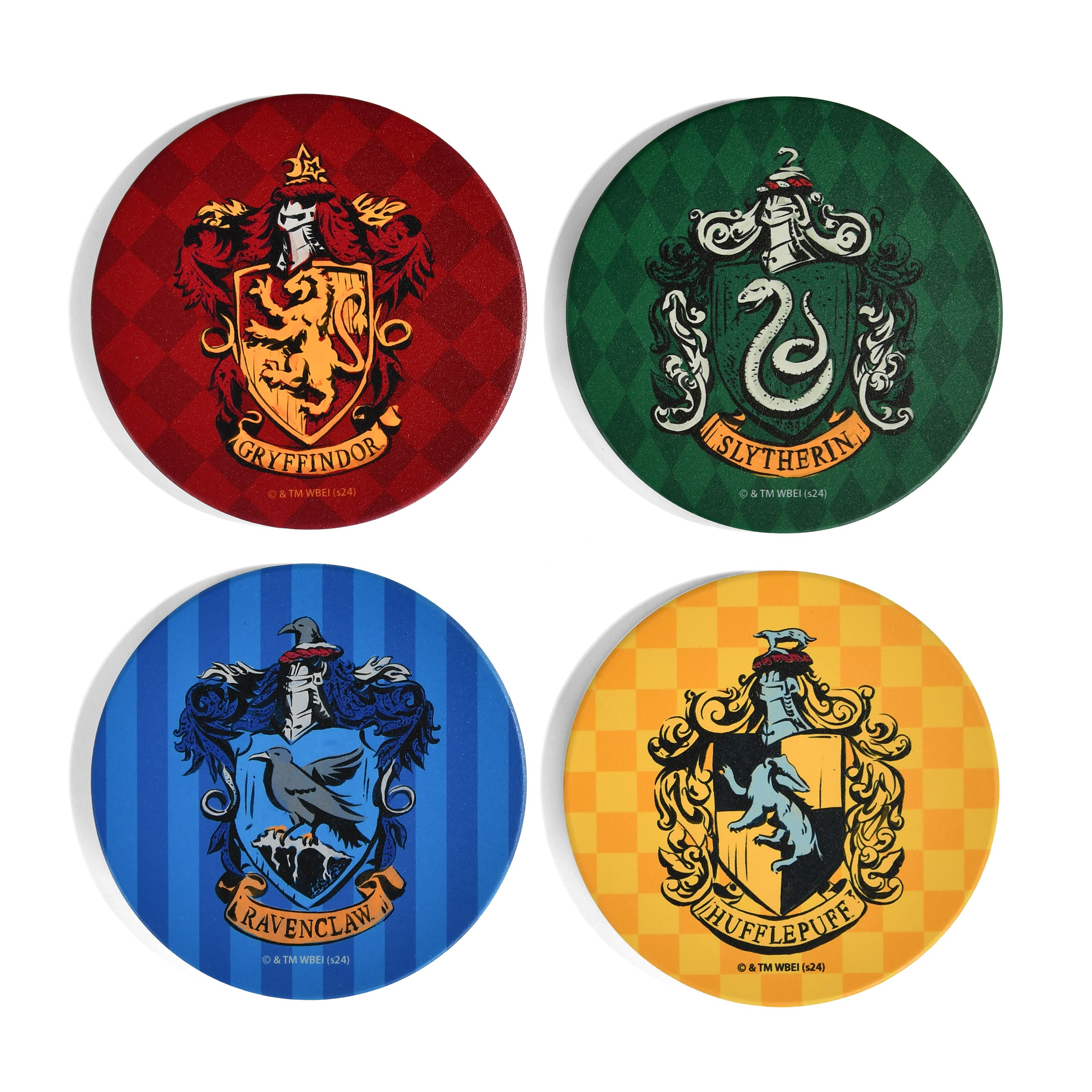 Imagen del producto Harry Potter - Posavasos Escudos de las Casas set de 4