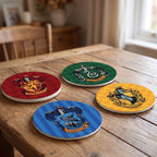 Imagen del producto Harry Potter - Posavasos Escudos de las Casas set de 4