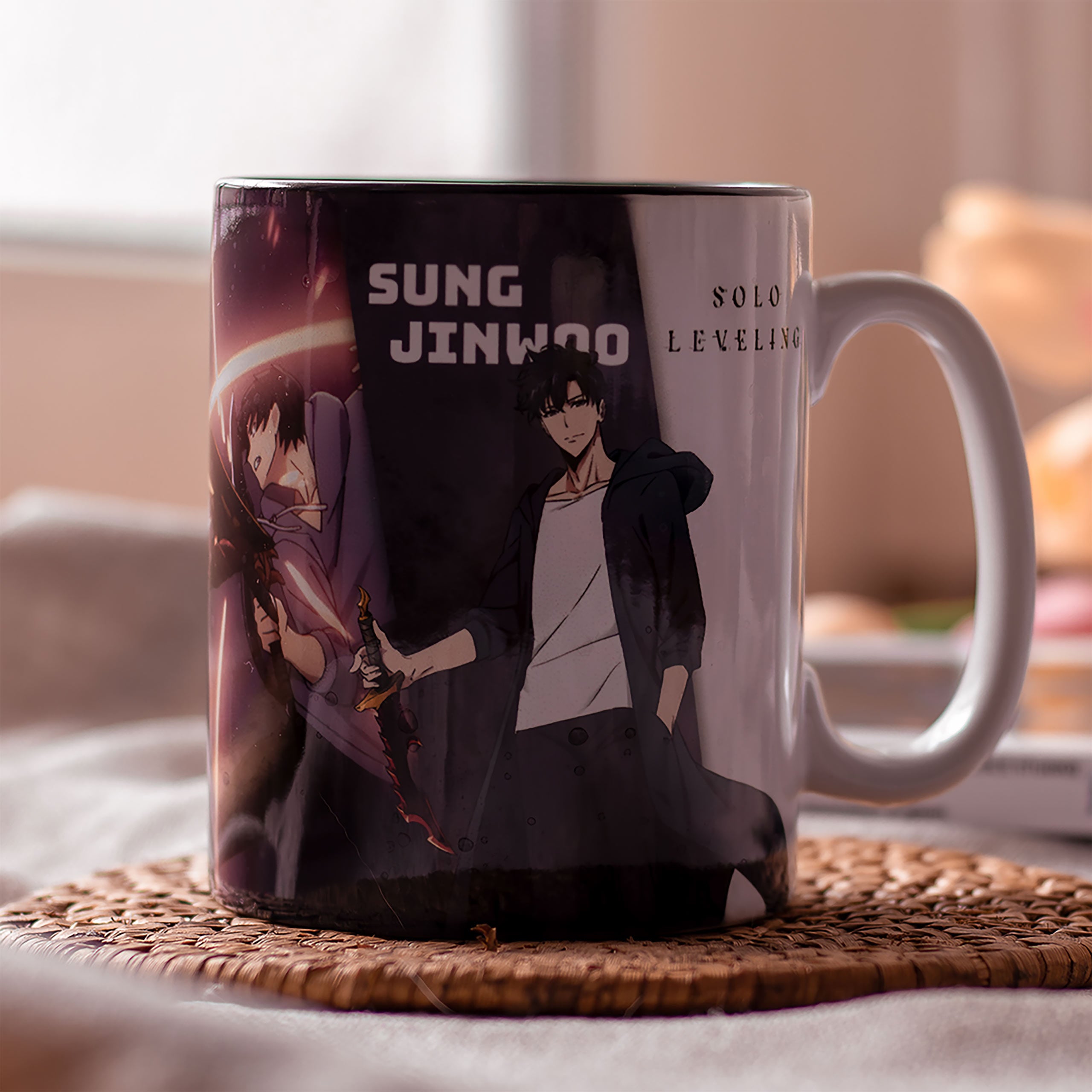 Imagen del producto Solo Leveling - Taza Jinwoo e Igris