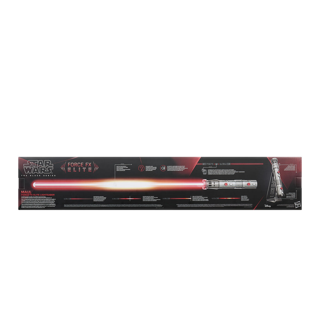 Imagen del producto Star Wars - Sable de luz Force FX Elite Black Series de Darth Maul