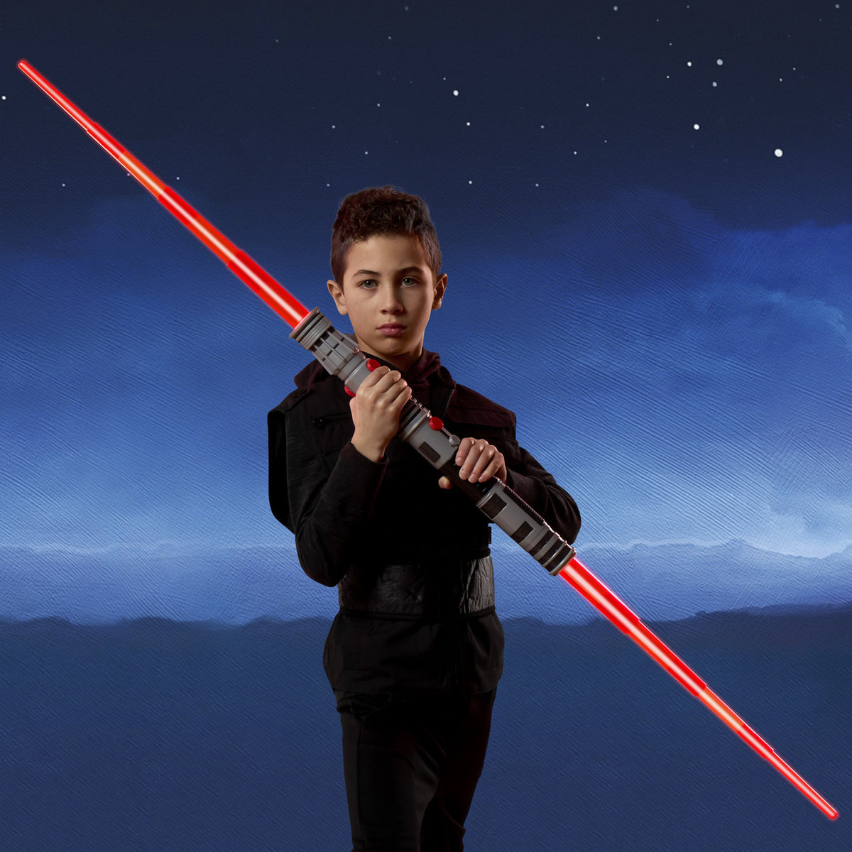 Imagen del producto Star Wars - Sable de luz de doble hoja para roleplay de Darth Maul