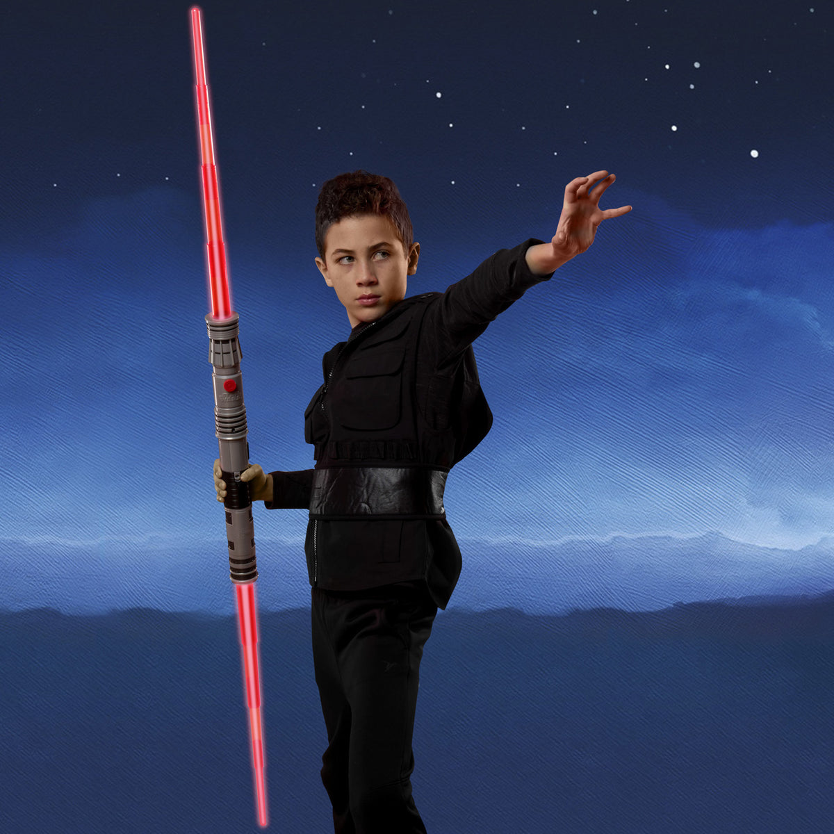 Imagen del producto Star Wars - Sable de luz de doble hoja para roleplay de Darth Maul