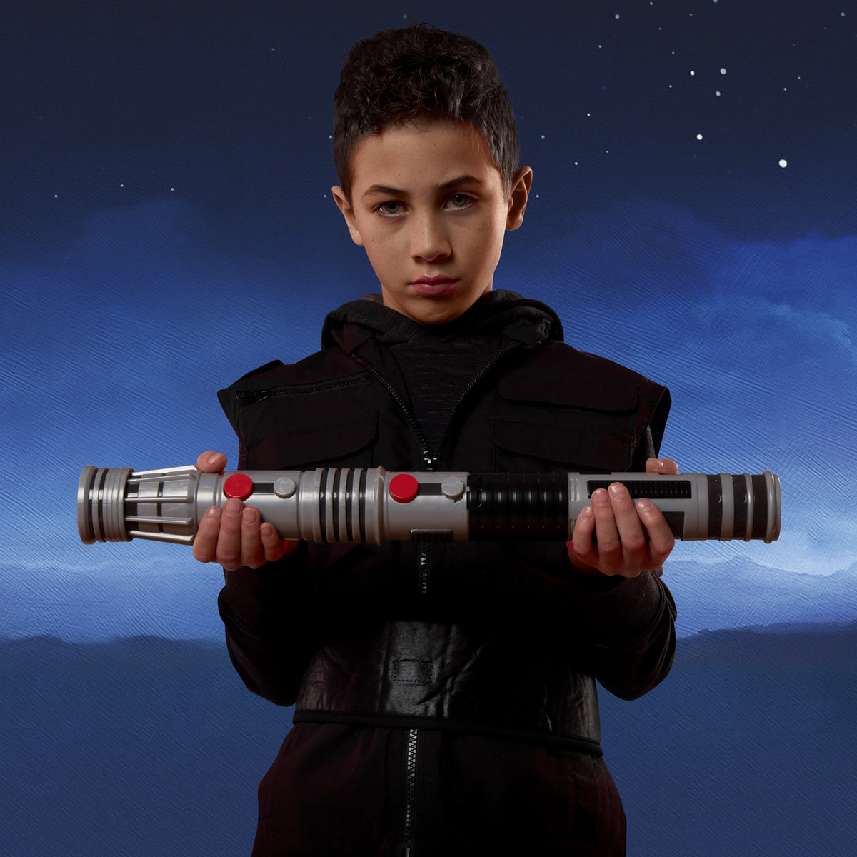 Imagen del producto Star Wars - Sable de luz de doble hoja para roleplay de Darth Maul