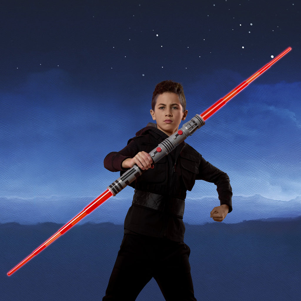 Imagen del producto Star Wars - Sable de luz de doble hoja para roleplay de Darth Maul