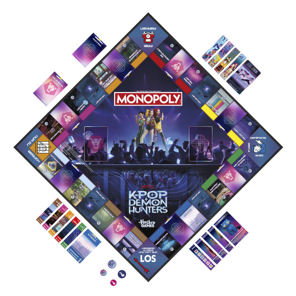 Imagen del producto KPop Demon Hunters - Monopoly