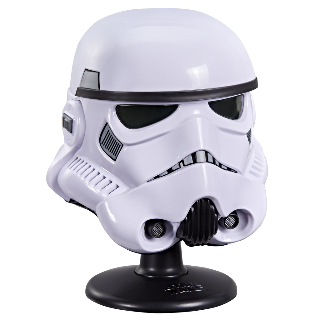 Imagen del producto Star Wars - Réplica de mini casco de Stormtrooper con base