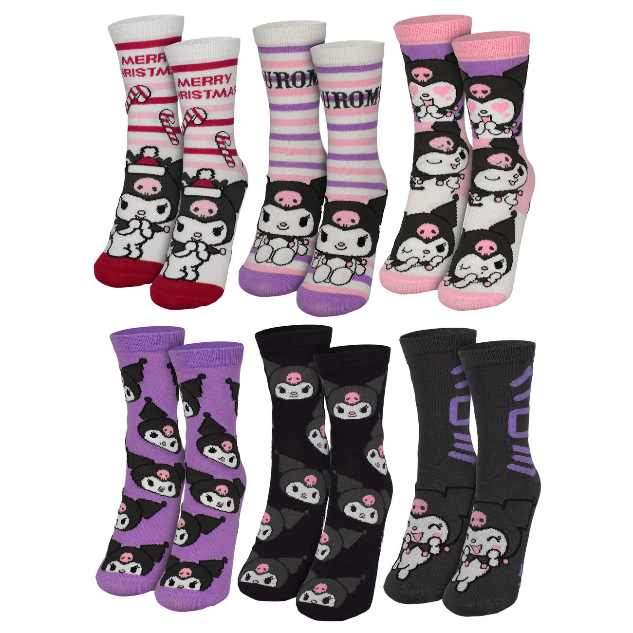 Imagen del producto Hello Kitty - Calendario de Adviento de calcetines Kuromi