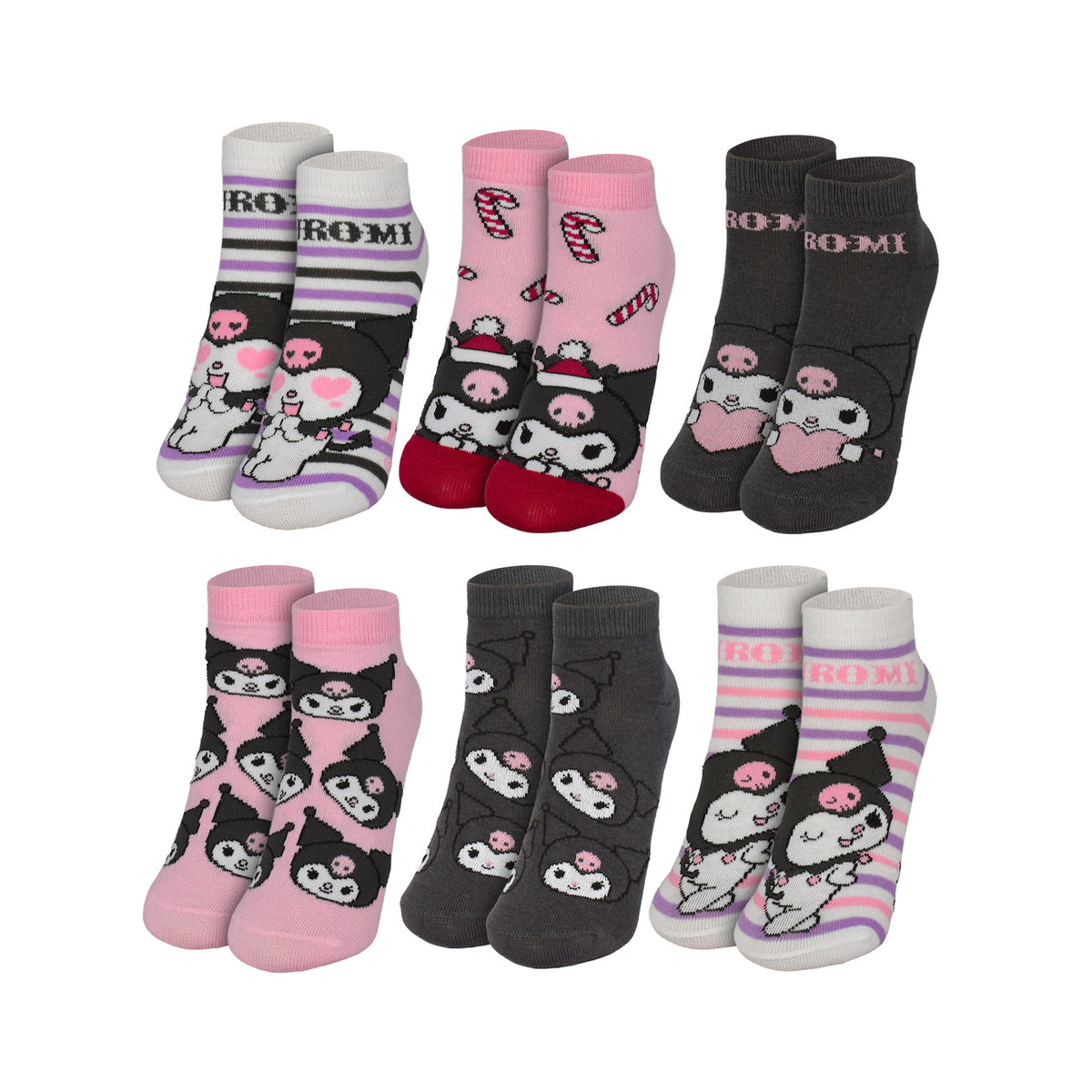 Imagen del producto Hello Kitty - Calendario de Adviento de calcetines Kuromi