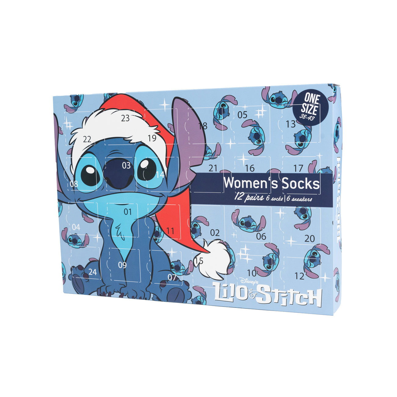 Imagen del producto Calendario de Adviento calcetines de Stitch - Lilo & Stitch