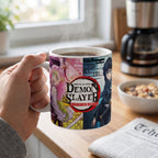 Imagen del producto Demon Slayer - Taza Mitsuri y Muichiro