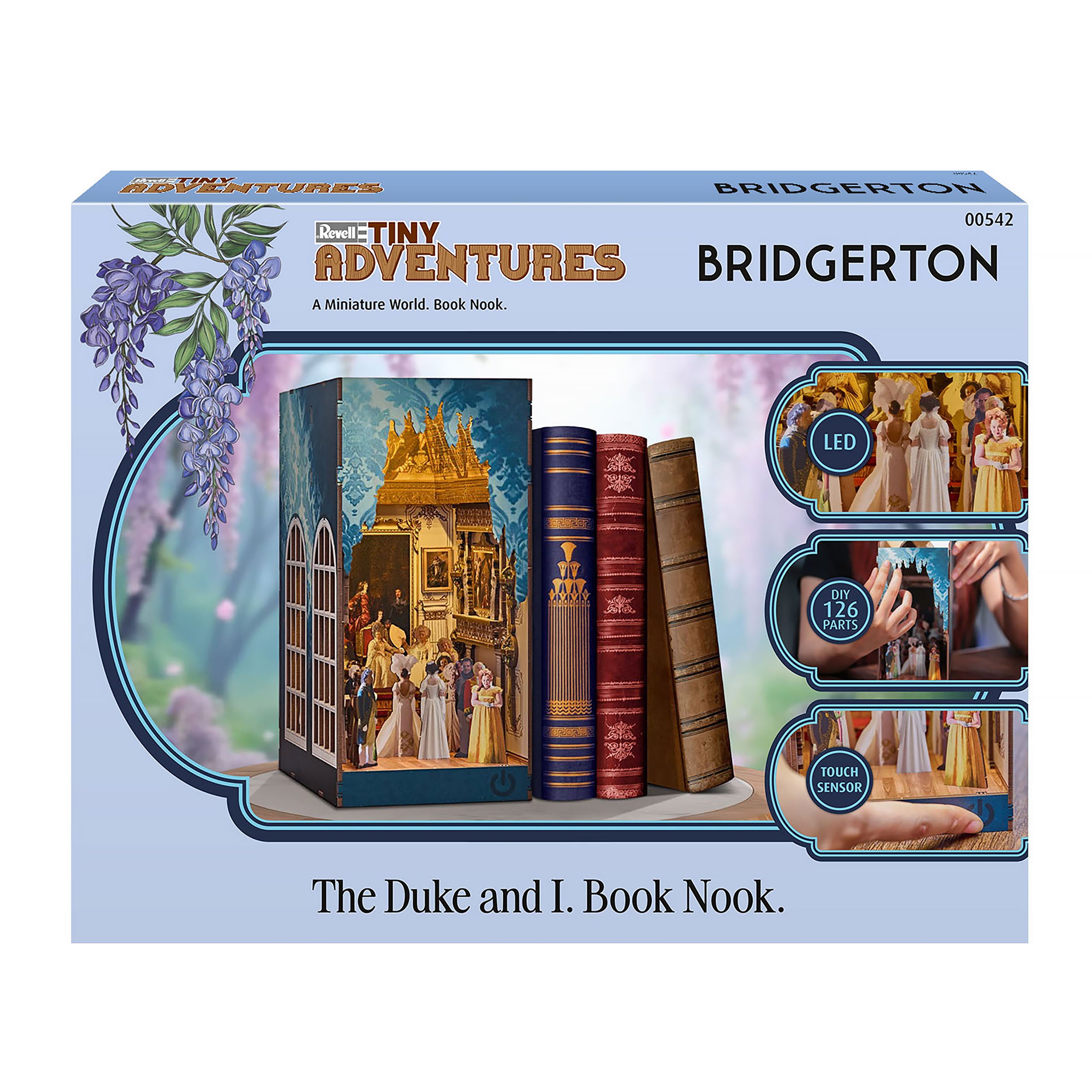 Imagen del producto Bridgerton - The Duke and I Book Nook Maqueta de Madera