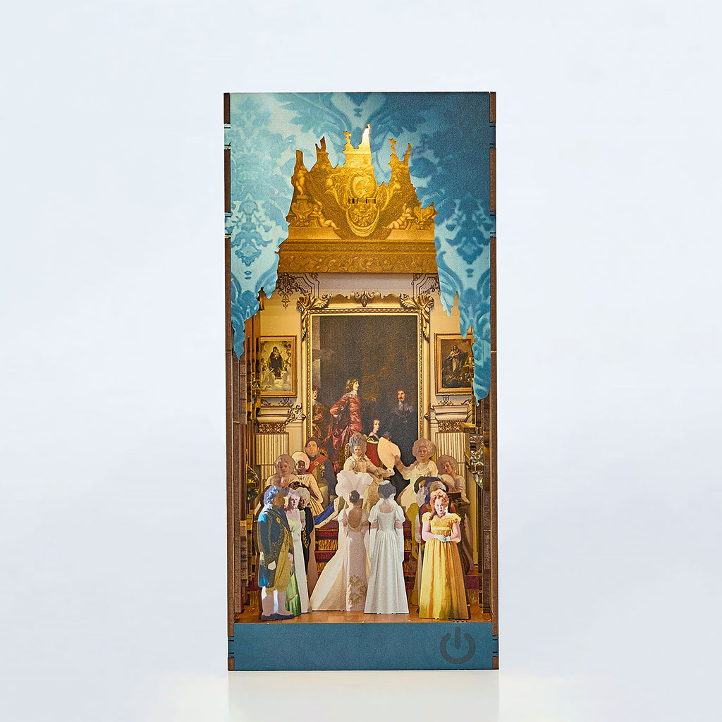 Imagen del producto Bridgerton - The Duke and I Book Nook Maqueta de Madera