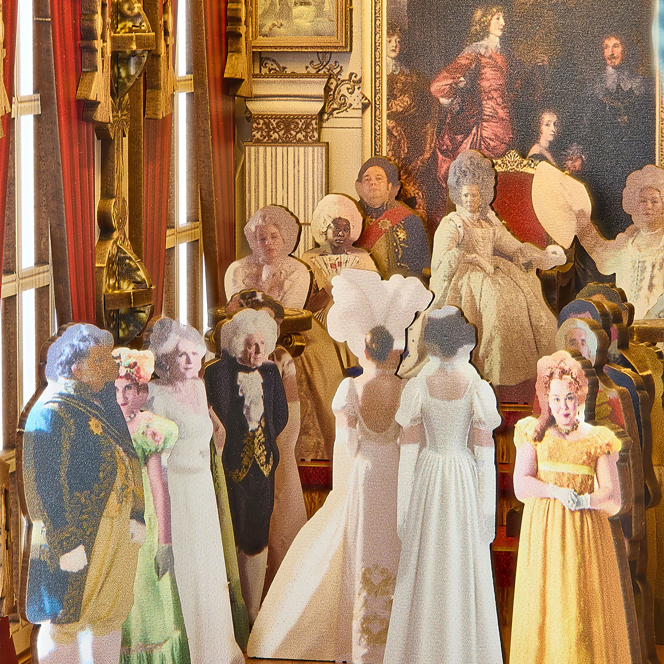 Imagen del producto Bridgerton - The Duke and I Book Nook Maqueta de Madera