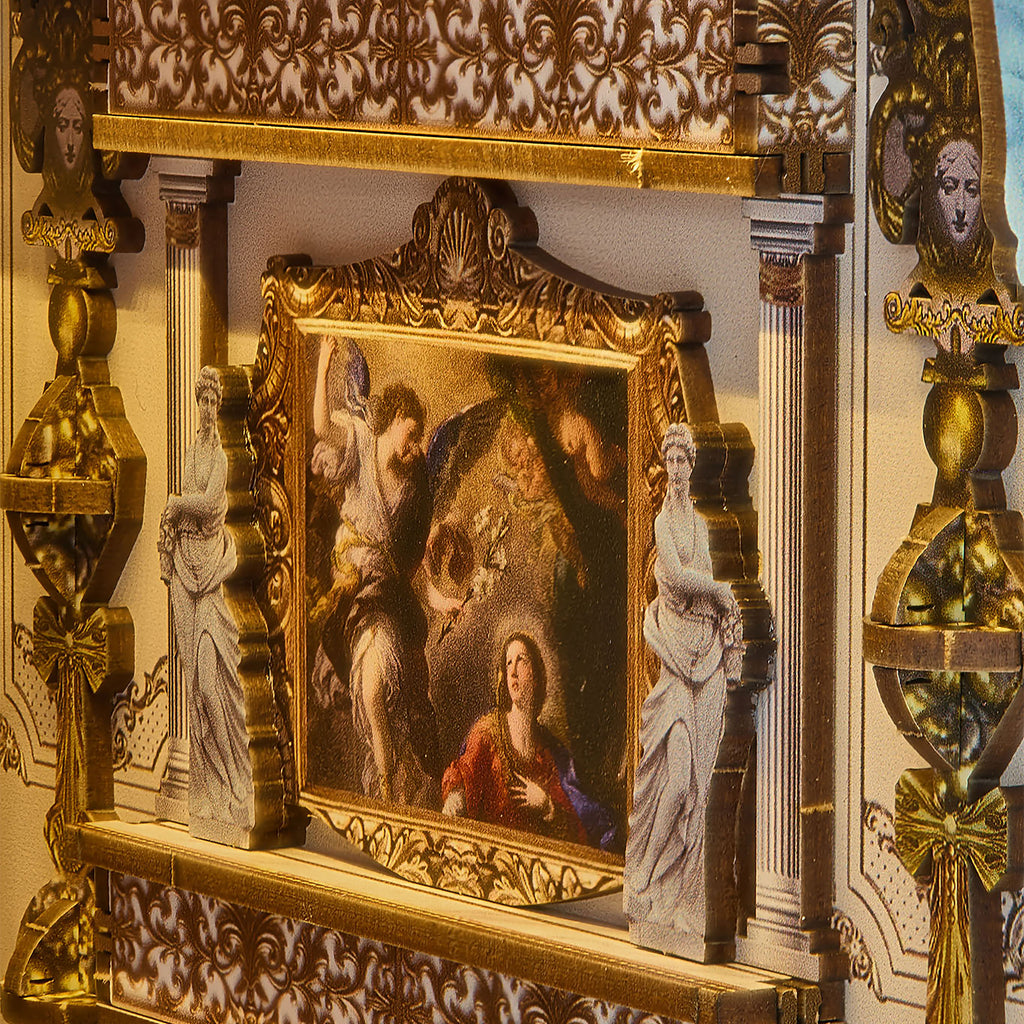 Imagen del producto Bridgerton - The Duke and I Book Nook Maqueta de Madera