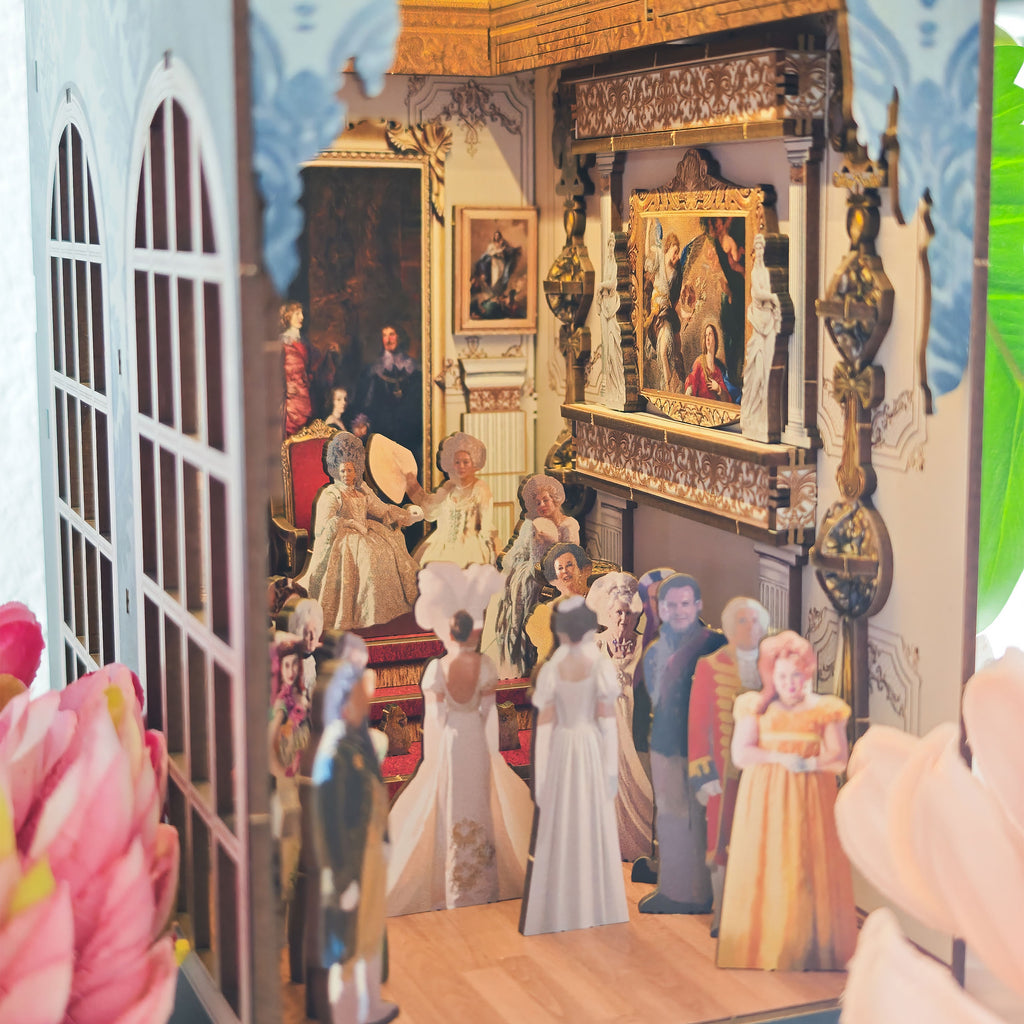 Imagen del producto Bridgerton - The Duke and I Book Nook Maqueta de Madera