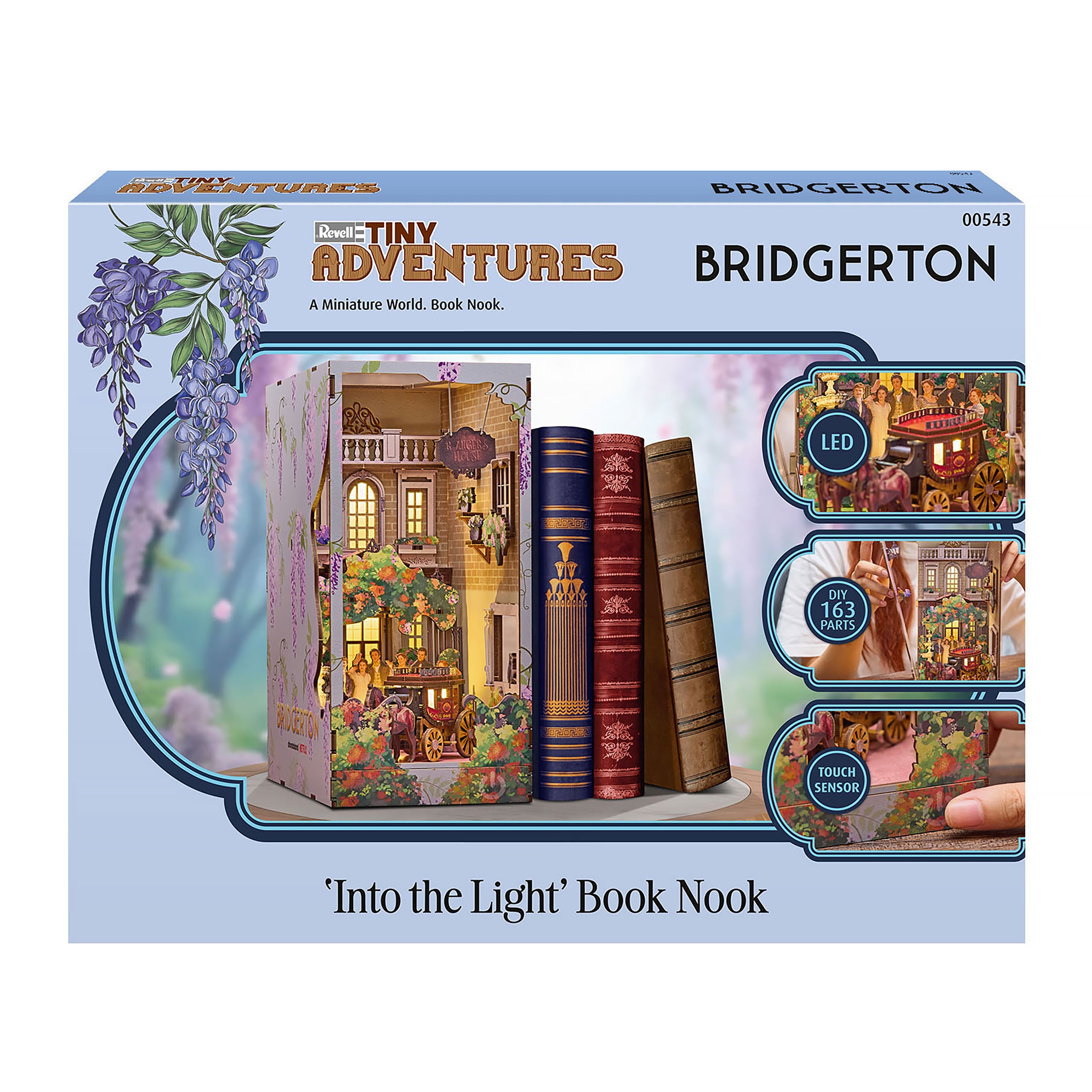 Imagen del producto Bridgerton - Into the Light Book Nook maqueta de madera