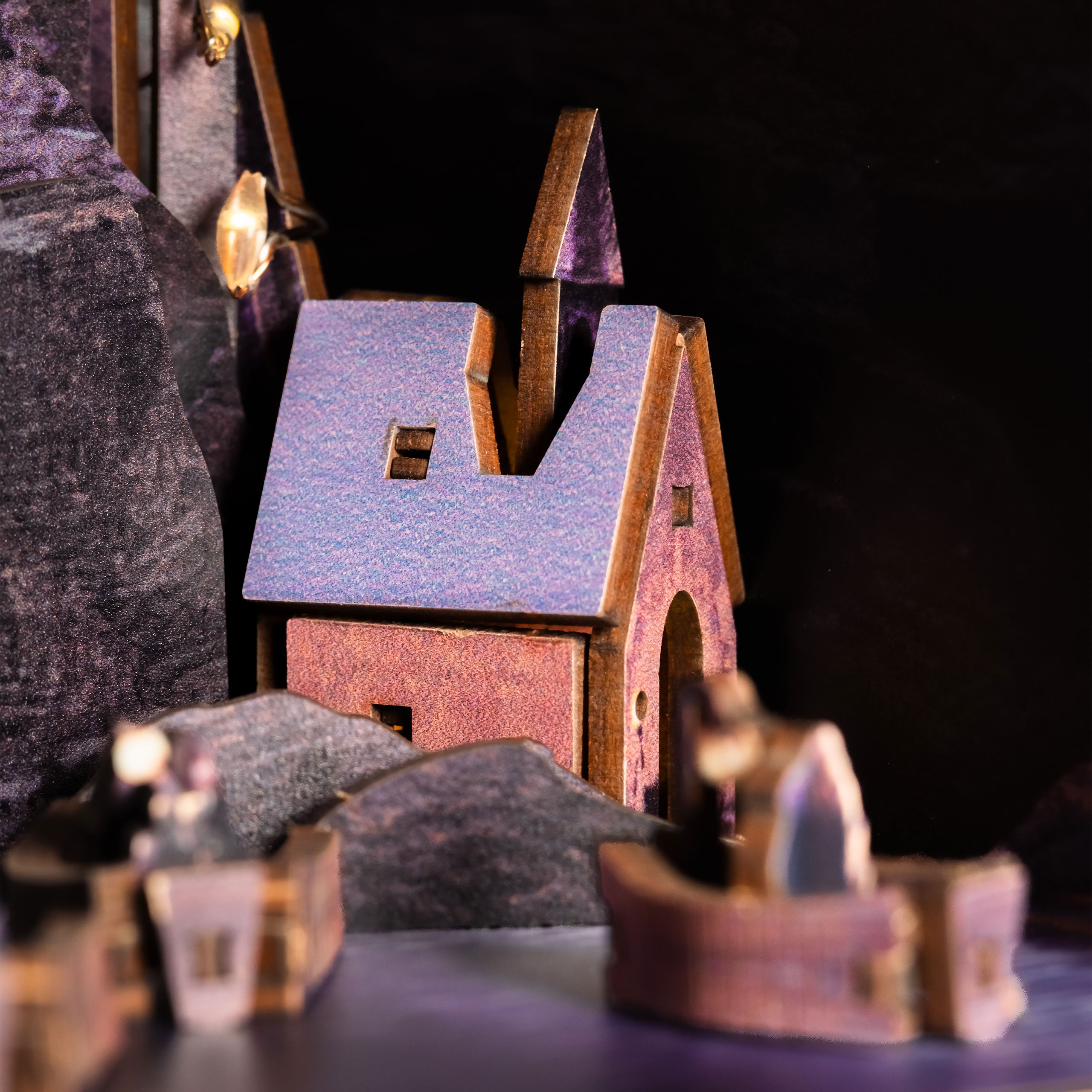 Imagen del producto Harry Potter - Maqueta Nook del Castillo de Hogwarts de madera