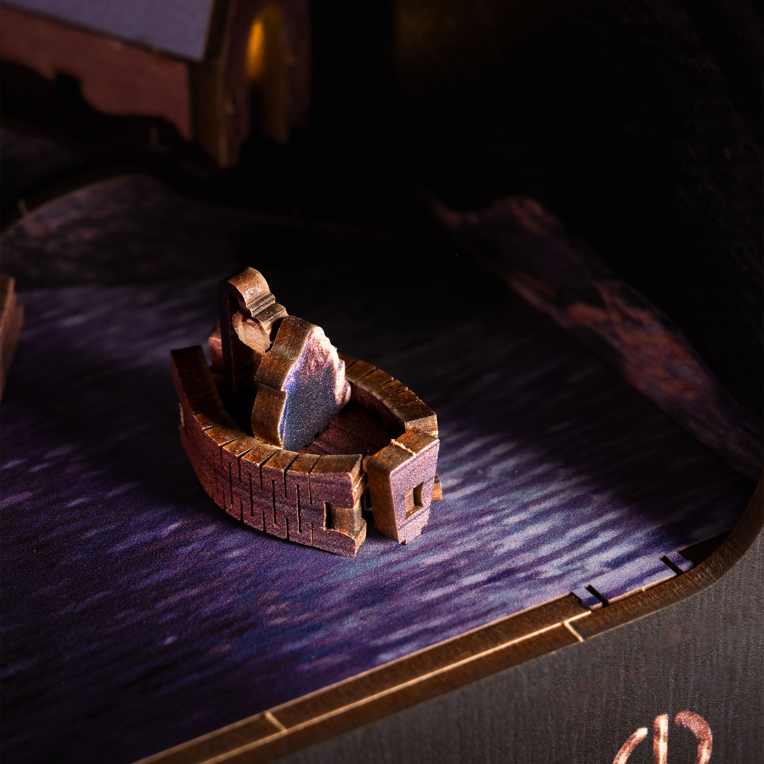Imagen del producto Harry Potter - Maqueta Nook del Castillo de Hogwarts de madera