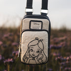 Imagen del producto Alicia en el País de las Maravillas - Bandolera floral con monedero