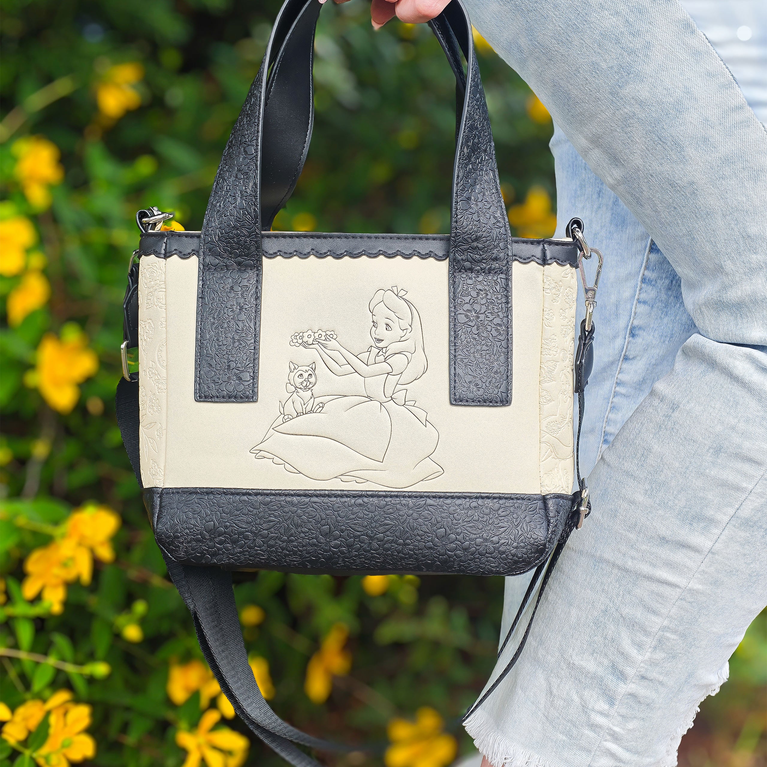 Product image Alice in Wonderland - Floral Mini Crossbody Bag