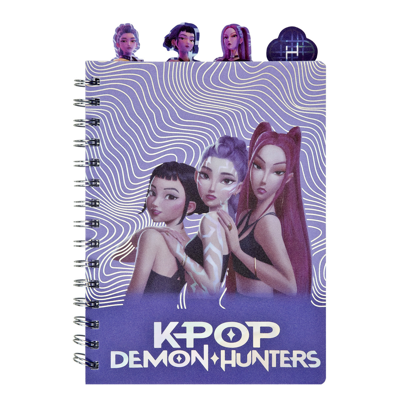 Imagen del producto KPop Demon Hunters - Cuaderno de espiral A5