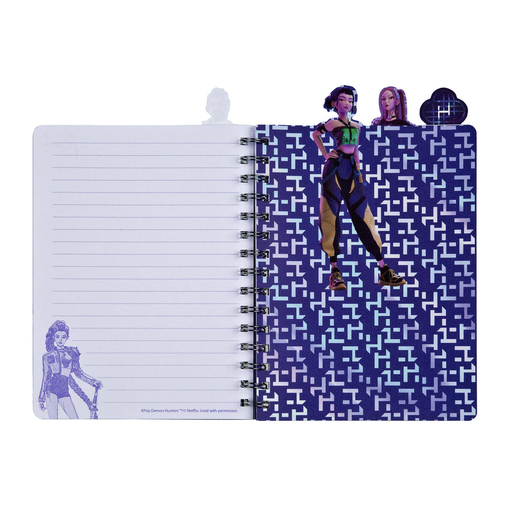Imagen del producto KPop Demon Hunters - Cuaderno de espiral A5