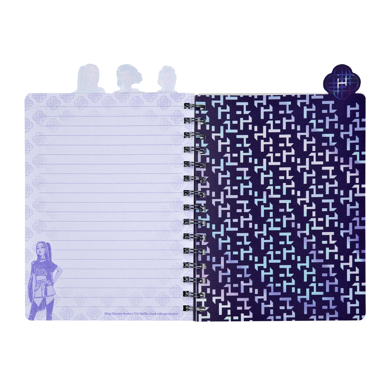 Imagen del producto KPop Demon Hunters - Cuaderno de espiral A5