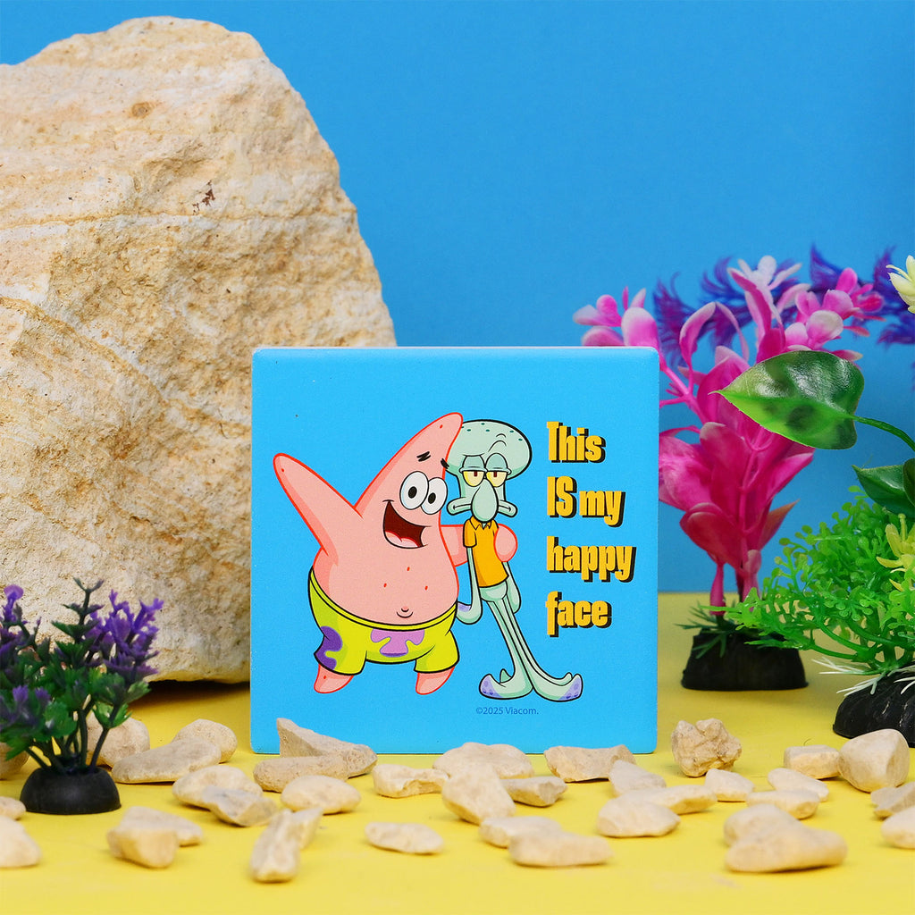 Imagen del producto Bob Esponja - Patrick This Is My Happy Face posavasos