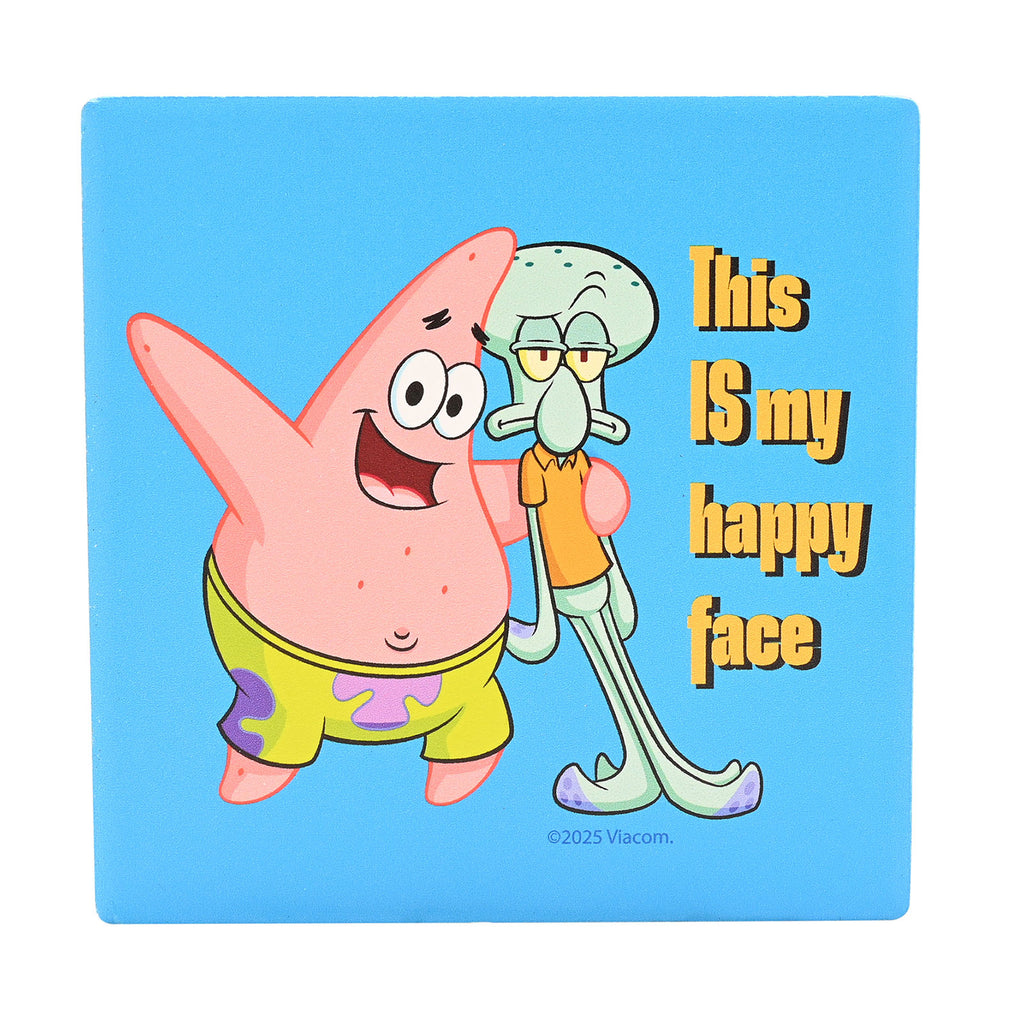 Imagen del producto Bob Esponja - Patrick This Is My Happy Face posavasos