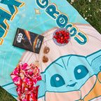 Product image Grogu Cutest in the Galaxy Beach Towel - Star Wars The Mandalorian