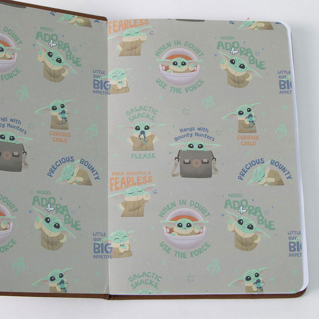 Imagen del producto Cuaderno Grogu con bolígrafo - Star Wars The Mandalorian