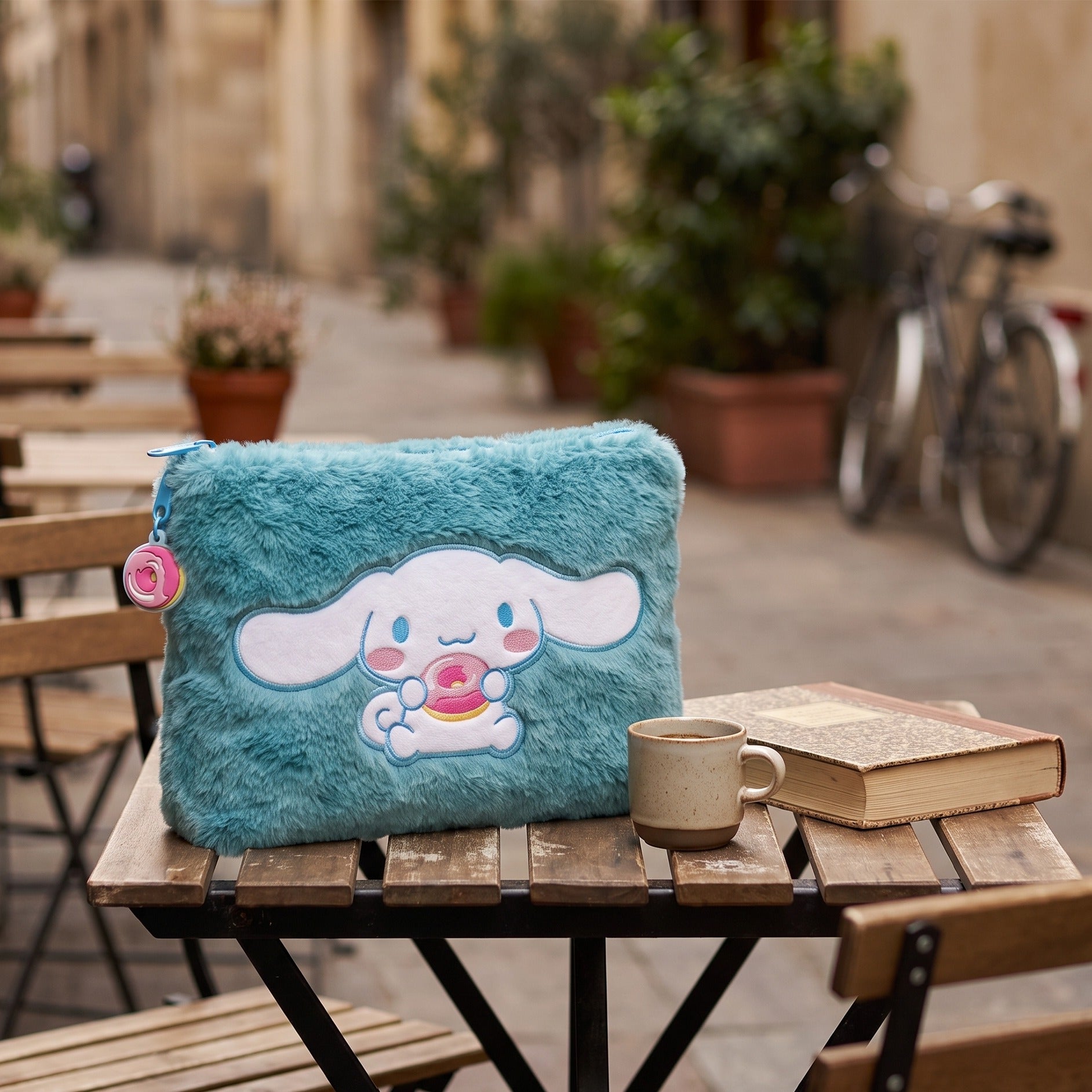 Imagen del producto Hello Kitty & Friends - Neceser de peluche Cinnamoroll