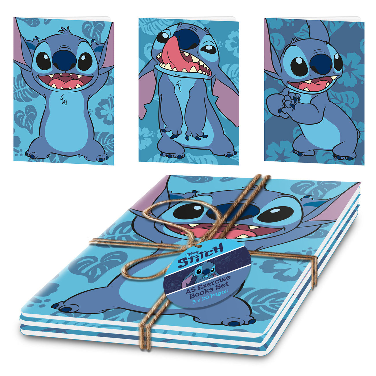 Imagen del producto Stitch Cuadernos Set de 3 - Lilo & Stitch